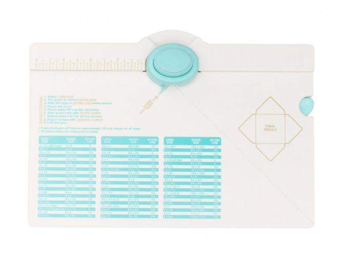 Доска для создания конвертов Envelope Punch Board от We R Memory Keepers   