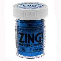 Пудра для эмбоссинга ZING! Blue glitter