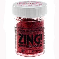 Пудра для эмбоссинга ZING! Red glitter