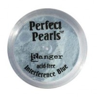 Пудра перламутровая  Perfect Pearls от Ranger (Interference Blue)