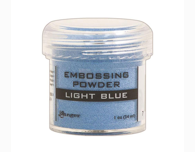 Пудра для эмбоссинга , цвет Light Blue от Ranger