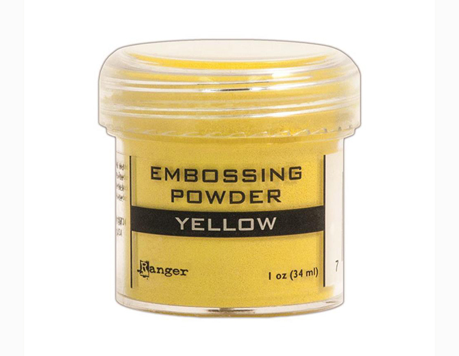 Пудра для эмбоссинга , цвет Yellow от Ranger