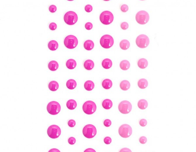 Эмалевые точки (дотсы) розовые