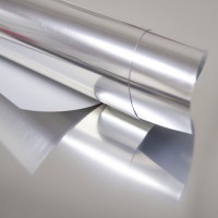 Пленка термотрансферная металлик (серебро) 25х25 см