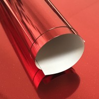 Пленка термотрансферная металлик (красная) 