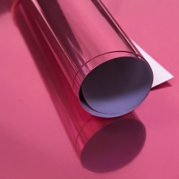 Пленка термотрансферная металлик (розовая) 25х25 см